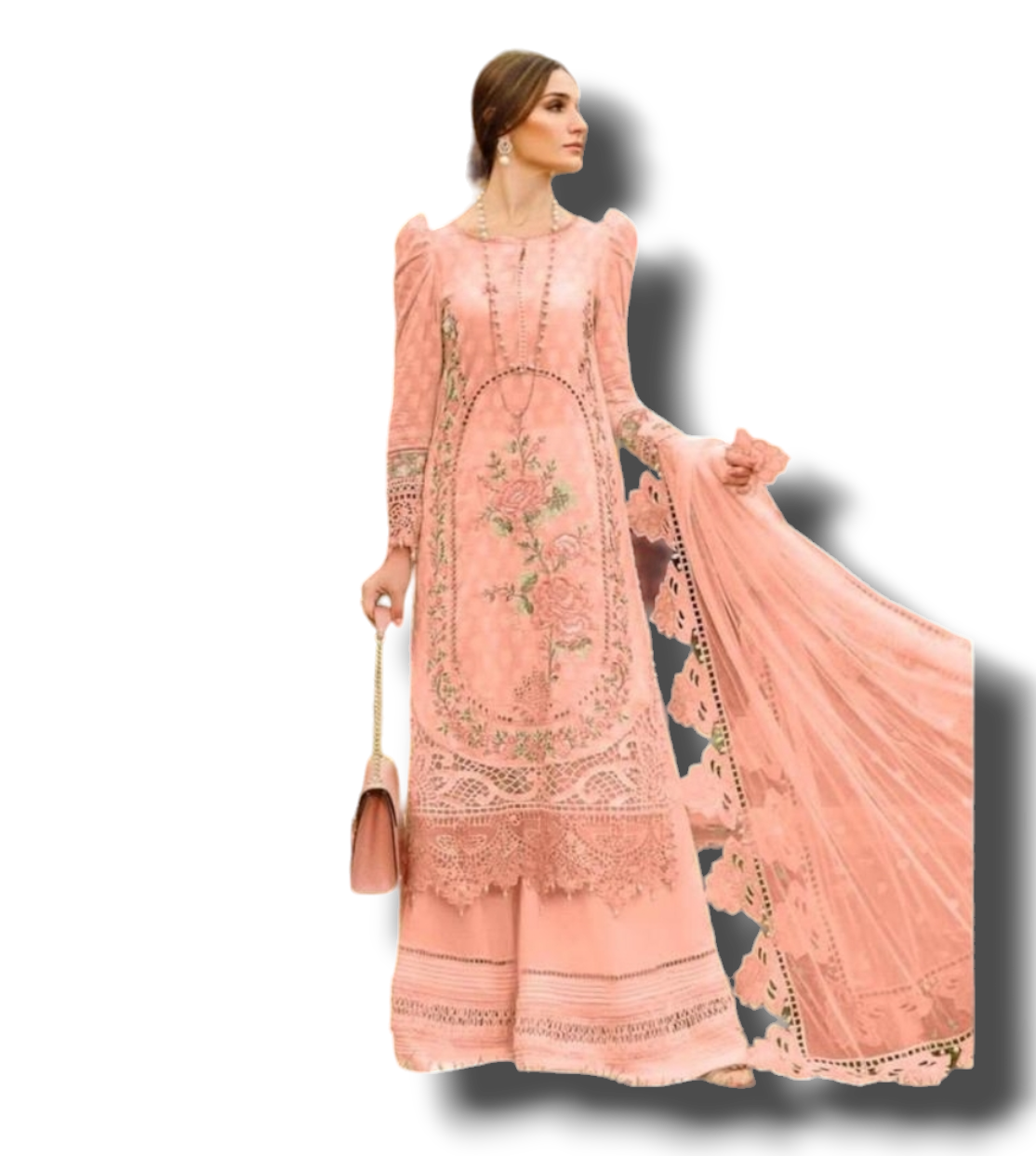 Maria.b Lawn Embroidered 3pcs