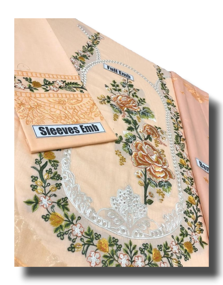 Maria.b Lawn Embroidered 3pcs