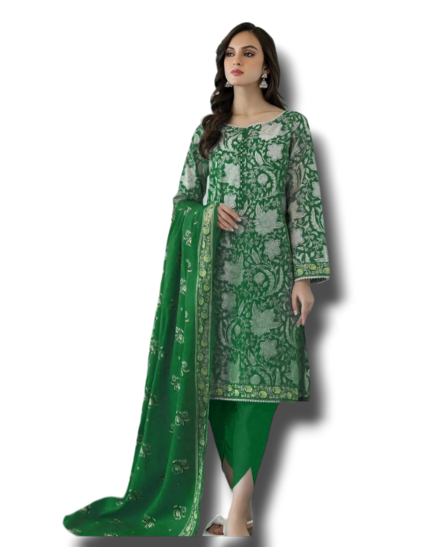 Lawn 3Pcs Printed Suit