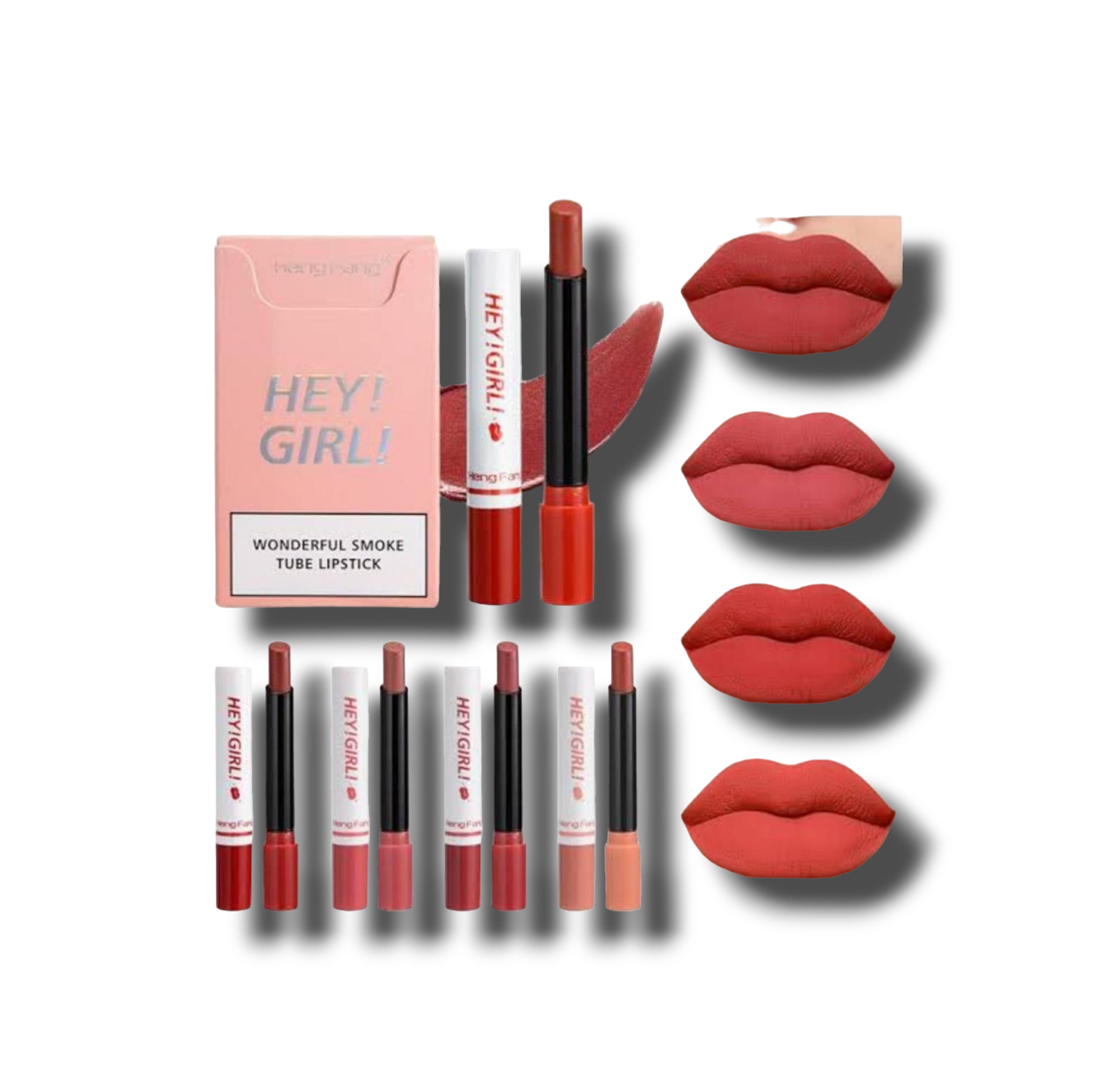 Heng Fang Mate Lipsticks