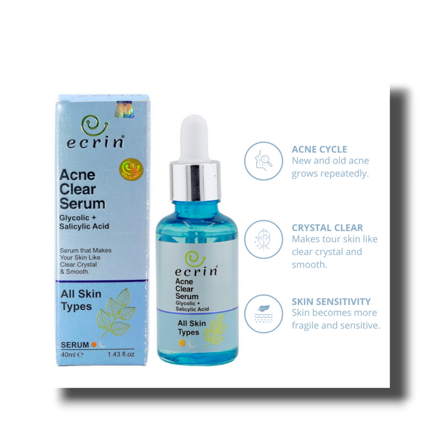 Ecrin acne clear serum